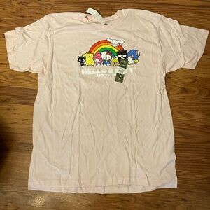 Hello Kitty and Friends tshirt size xl new